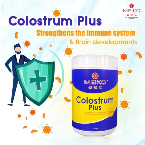 59d652591c8cd3b84b022c565f76035c.webp MEIKO Colostrum Plus Strengthens The Immune System & Brain Developments